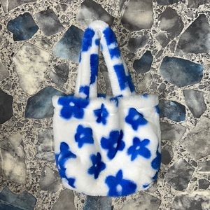 Floral tote bag